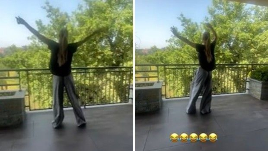 Ilary Blasi, frecciata a Spalletti? Il balletto sulle note di "Piccolo uomo" 1 Ilary Blasi, frecciata a Spalletti? Il balletto sulle note di "Piccolo uomo"