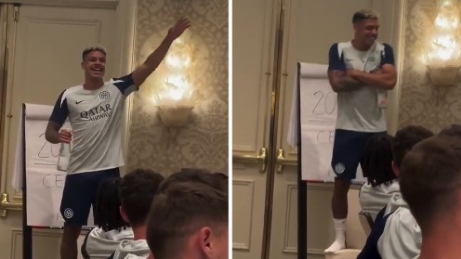 Luis Henrique si presenta così! Canta e balla alla cena dell'Inter 1 Luis Henrique si presenta così! Canta e balla alla cena dell'Inter