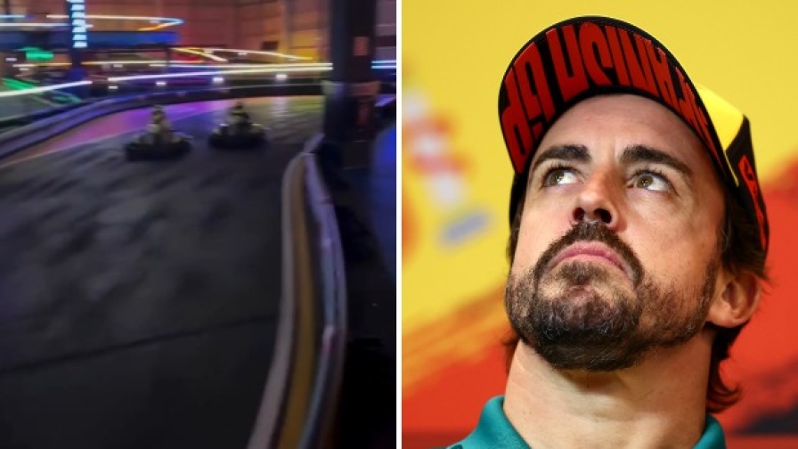 Alonso, i kart e lo sfottò alla Juve 4 Alonso, i kart e lo sfottò alla Juve