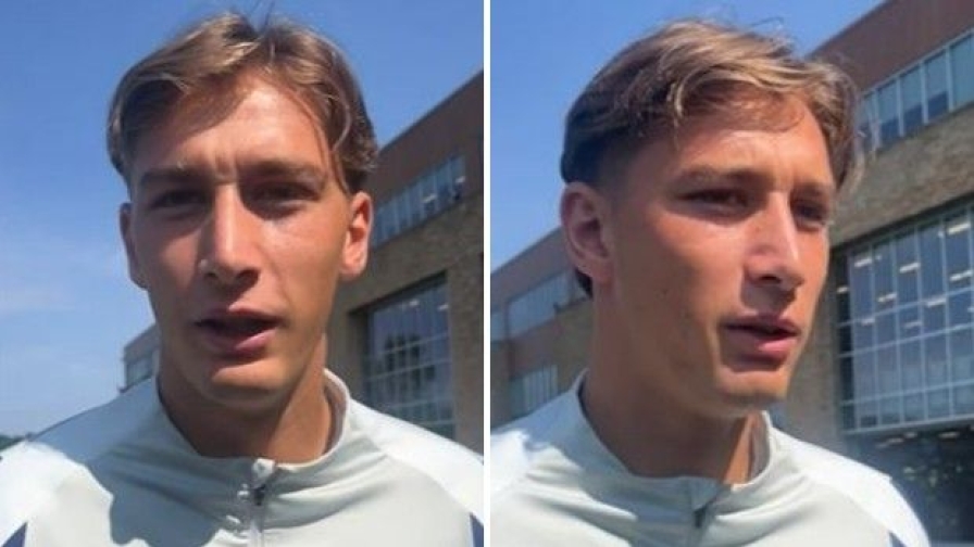 Inter, Pio Esposito: "Essere qui con mio fratello Sebastiano è come essere a casa. E i nostri genitori..." 1 Inter, Pio Esposito: "Essere qui con mio fratello Sebastiano è come essere a casa. E i nostri genitori..."