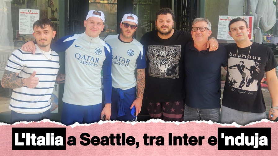L'Inter a Seattle si gode... la 'nduja. E Barella ritrova un amico 2 L'Inter a Seattle si gode... la 'nduja. E Barella ritrova un amico