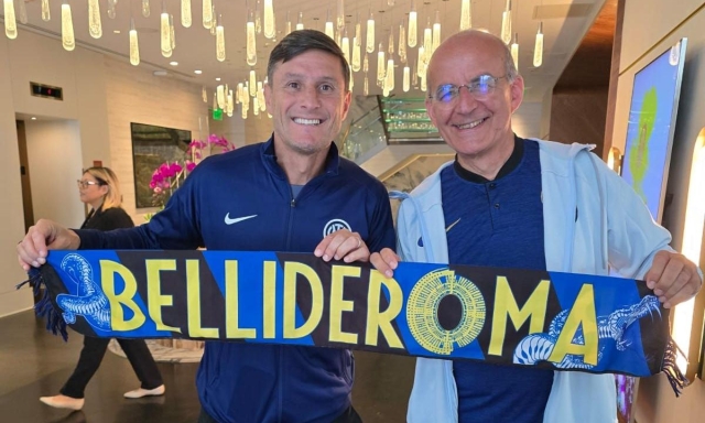 "Biapri", l'interista di ferro che fa 65mila km l'anno per seguire la squadra: "Sempre col sorriso" 2 "Biapri", l'interista di ferro che fa 65mila km l'anno per seguire la squadra: "Sempre col sorriso"