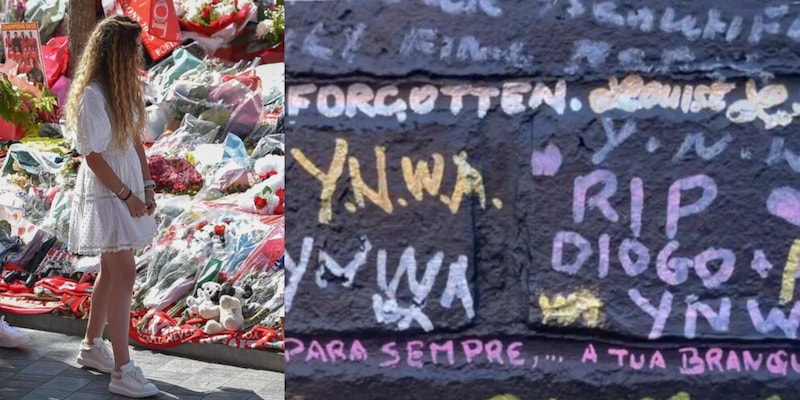 Diogo Jota, la moglie accusata: "Vestito troppo corto alla commemorazione". Ma c'è una bellissima spiegazione 3 Diogo Jota, la moglie accusata: "Vestito troppo corto alla commemorazione". Ma c'è una bellissima spiegazione