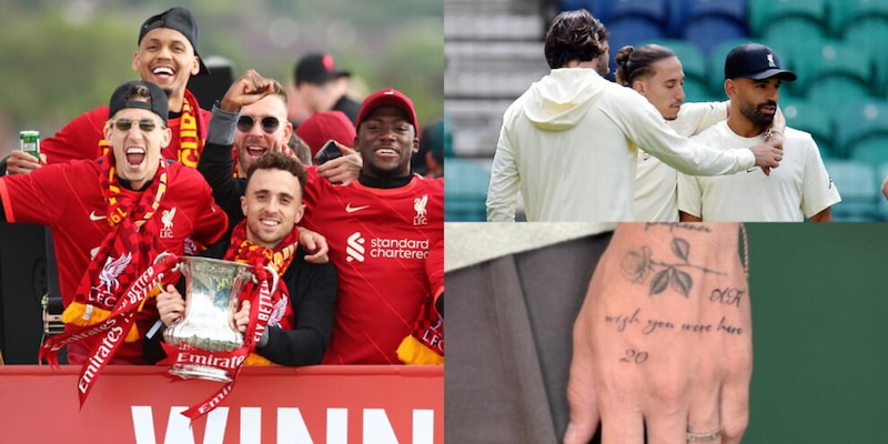 Diogo Jota, un compagno del Liverpool gli dedica un tatuaggio. E l'Inghilterra si commuove 1 Diogo Jota, un compagno del Liverpool gli dedica un tatuaggio. E l'Inghilterra si commuove