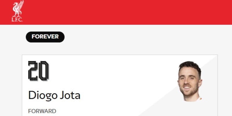 Diogo Jota Forever, il Liverpool crea una sezione speciale sul sito web 2 Diogo Jota Forever, il Liverpool crea una sezione speciale sul sito web