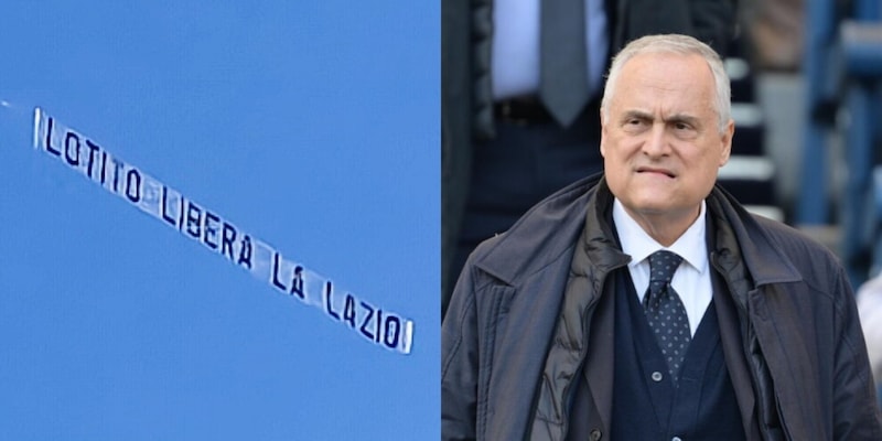 Lazio, aereo sorvola Roma con un invito: "Lotito..." 2 Lazio, aereo sorvola Roma con un invito: "Lotito..."