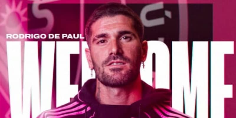 De Paul raggiunge Messi all'Inter Miami, è ufficiale. Beckham: "Lo ammiro da anni" 1 De Paul raggiunge Messi all'Inter Miami, è ufficiale. Beckham: "Lo ammiro da anni"