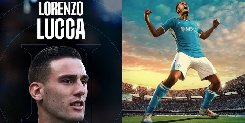 Lucca al Napoli è ufficiale: De Laurentiis lo annuncia con un tweet 4 Lucca al Napoli è ufficiale: De Laurentiis lo annuncia con un tweet