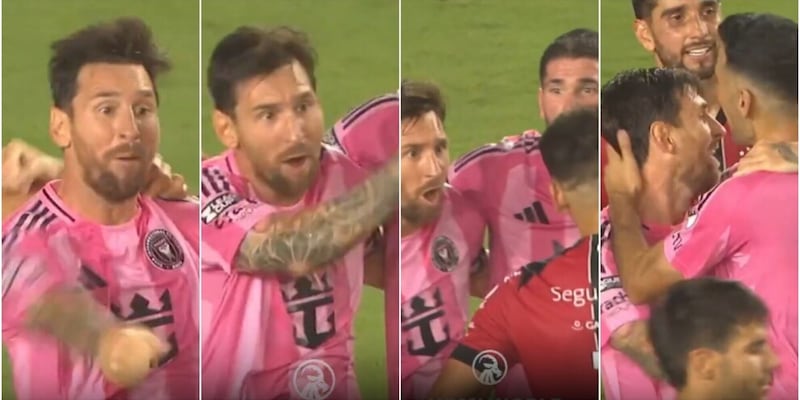 Messi, provocazione assurda: l'avversario non reagisce e la risposta dice tutto 1 Messi, provocazione assurda: l'avversario non reagisce e la risposta dice tutto