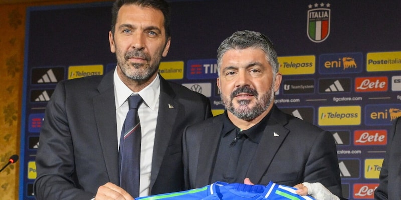 Juve, arriva il ct Gattuso con Bonucci: l'Italia passa dal bianconero 1 Juve, arriva il ct Gattuso con Bonucci: l'Italia passa dal bianconero