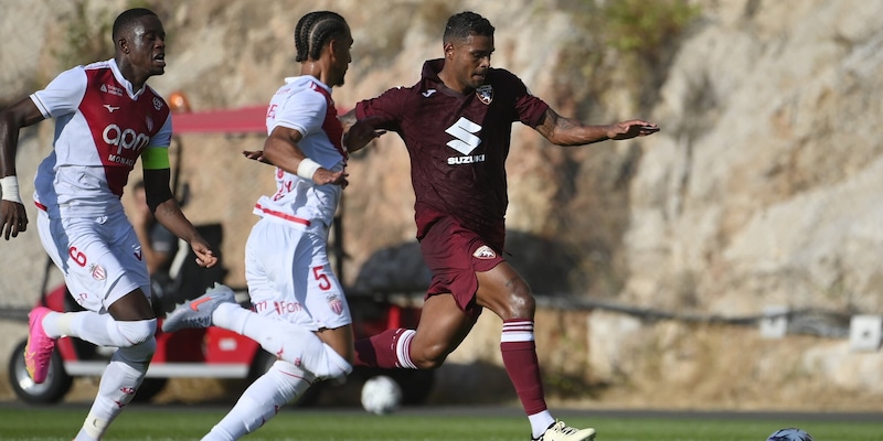 Toro, col Monaco secondo ko 3-1: Casadei a segno, Israel subito infortunato 1 Toro, col Monaco secondo ko 3-1: Casadei a segno, Israel subito infortunato