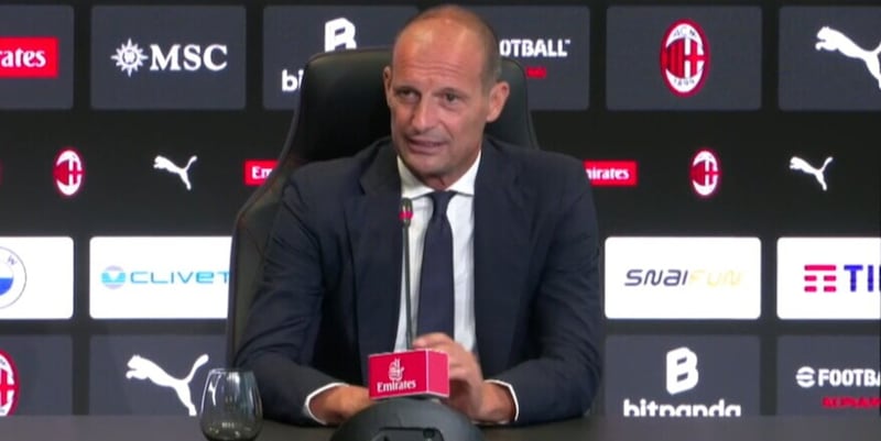Allegri, diretta conferenza Milan: tutte le dichiarazioni in rossonero 11 anni dopo 1 Allegri, diretta conferenza Milan: tutte le dichiarazioni in rossonero 11 anni dopo