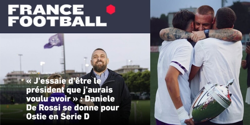 De Rossi si racconta: quella promessa al padre, le pressioni alla Roma e il sogno con l'Ostiamare 1 De Rossi si racconta: quella promessa al padre, le pressioni alla Roma e il sogno con l'Ostiamare
