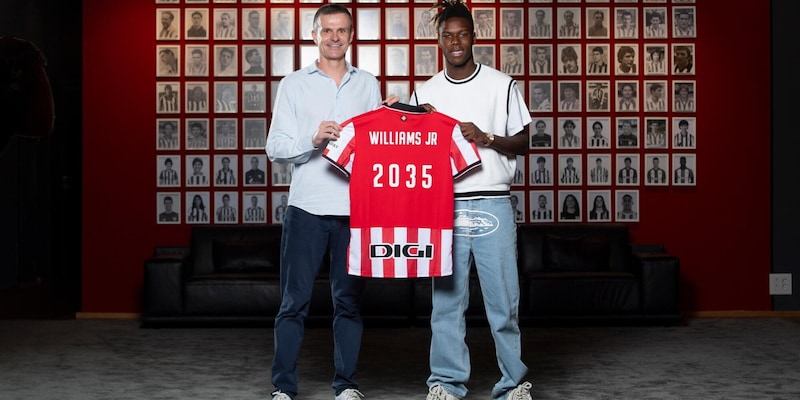 Ufficiale: Nico Williams firma il rinnovo con l'Athletic Bilbao fino al 2035 4 Ufficiale: Nico Williams firma il rinnovo con l'Athletic Bilbao fino al 2035