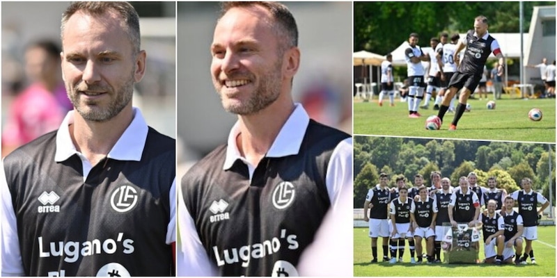 Ardoino scende in campo in bianconero aspettando la Juve 1 Ardoino scende in campo in bianconero aspettando la Juve