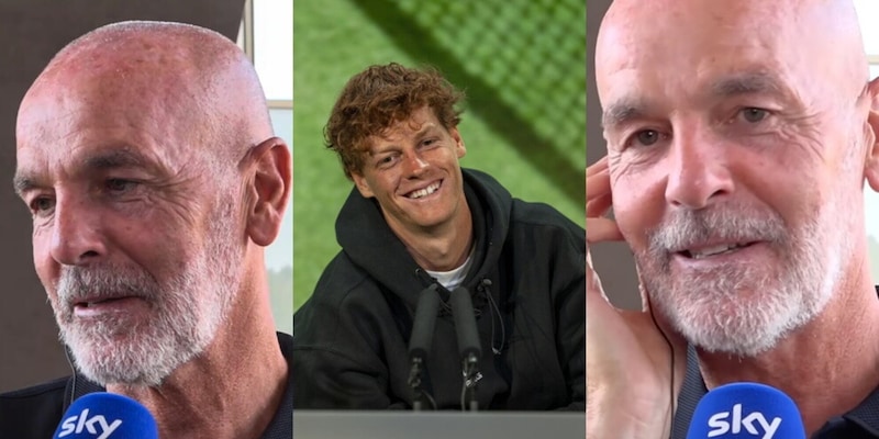 Pioli e l'invito a Sinner in diretta tv: "Ci sta facendo sognare, gli dico una cosa". Ma la domanda era su Asllani.... 3 Pioli e l'invito a Sinner in diretta tv: "Ci sta facendo sognare, gli dico una cosa". Ma la domanda era su Asllani....