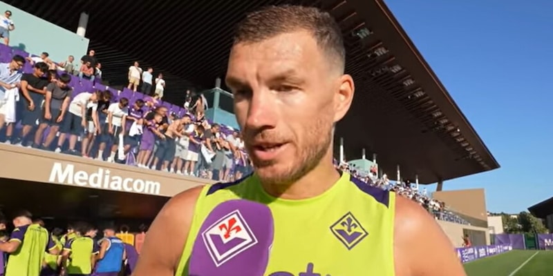 Dzeko: "Obiettivo far vincere la Fiorentina. Mi sento già a casa" 2 Dzeko: "Obiettivo far vincere la Fiorentina. Mi sento già a casa"