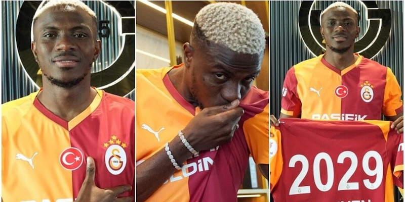 Napoli, Osimhen è ufficialmente un giocatore del Galatasaray 4 Napoli, Osimhen è ufficialmente un giocatore del Galatasaray
