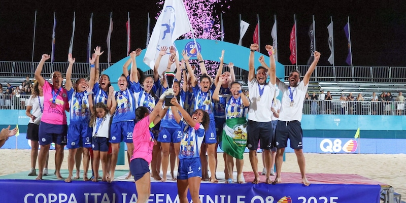 Beach Soccer Lnd: Lady Terracina conquista la Coppa Italia Q8 femminile 1 Beach Soccer Lnd: Lady Terracina conquista la Coppa Italia Q8 femminile