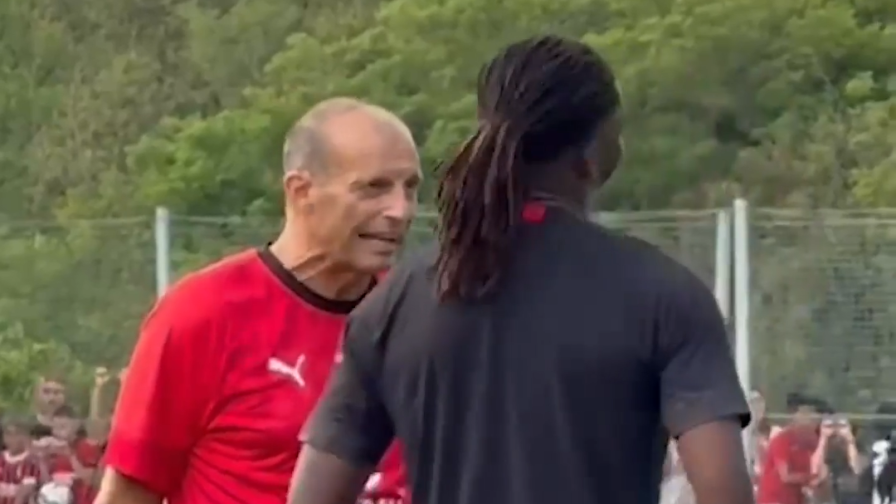 Allegri carica Leao: guarda il loro primo colloquio 1 Allegri carica Leao: guarda il loro primo colloquio