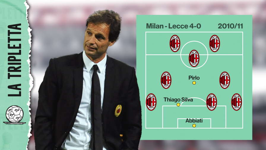 Thiago Silva, Pirlo e un fuoriclasse brasiliano: così giocò il primo Milan di Allegri 1 Thiago Silva, Pirlo e un fuoriclasse brasiliano: così giocò il primo Milan di Allegri