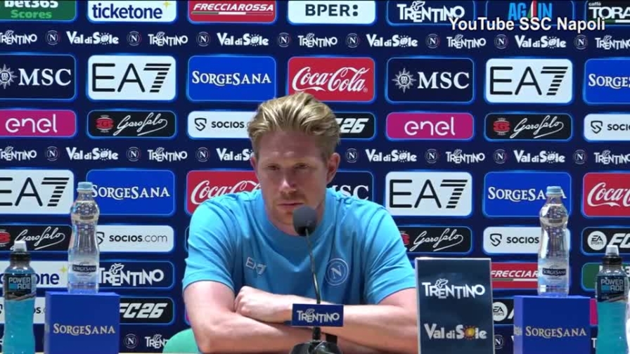 De Bruyne: "Napoli? Ecco perché l'ho scelto..." 1 De Bruyne: "Napoli? Ecco perché l'ho scelto..."