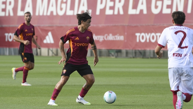 Roma, Dybala subito in cattedra. Bene Koné nel 14-0 al Trastevere 1 Roma, Dybala subito in cattedra. Bene Koné nel 14-0 al Trastevere