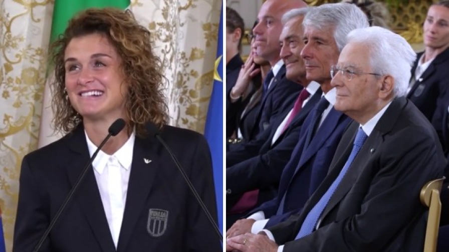 Cristiana Girelli si commuove davanti a Mattarella: il discorso 1 Cristiana Girelli si commuove davanti a Mattarella: il discorso