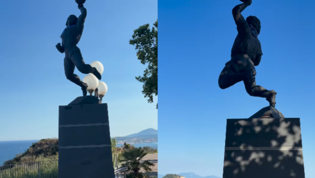 Rimossa la statua di Maradona a Monte di Procida: "Era abusiva" 1 Rimossa la statua di Maradona a Monte di Procida: "Era abusiva"