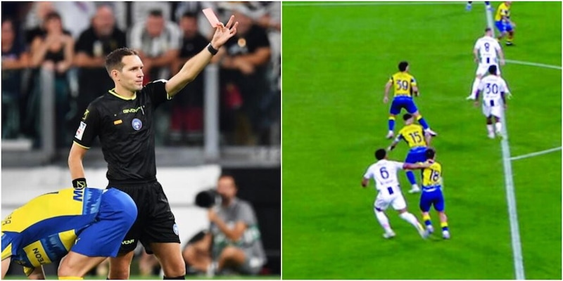Juve-Parma, la moviola: Marcenaro, ok il rosso. Dubbio sul corner dell'1-0 1 Juve-Parma, la moviola: Marcenaro, ok il rosso. Dubbio sul corner dell'1-0