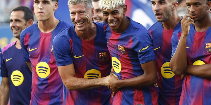 Liga, l’eterno duello Barcellona-Real nel segno di Yamal-Mastantuono. E Simeone… 1 Liga, l’eterno duello Barcellona-Real nel segno di Yamal-Mastantuono. E Simeone…