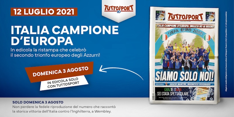 12 luglio 2021. L'Italia sul tetto d'Europa 1 12 luglio 2021. L'Italia sul tetto d'Europa