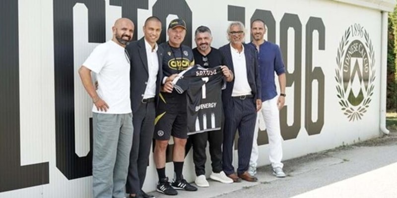 Gattuso continua il suo tour: visita all'Udinese e poi al 'Friuli' per Psg-Tottenham 2 Gattuso continua il suo tour: visita all'Udinese e poi al 'Friuli' per Psg-Tottenham