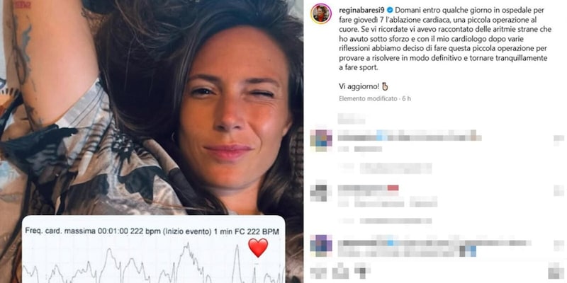 Regina Baresi si opera al cuore: "Voglio tornare a fare sport serenamente" 2 Regina Baresi si opera al cuore: "Voglio tornare a fare sport serenamente"