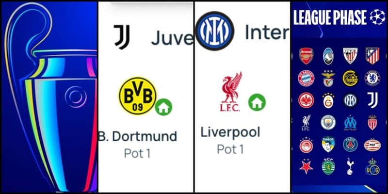 Calendario Champions: Juve, Inter, Napoli e Atalanta, avversarie in casa e fuori 1 Calendario Champions: Juve, Inter, Napoli e Atalanta, avversarie in casa e fuori