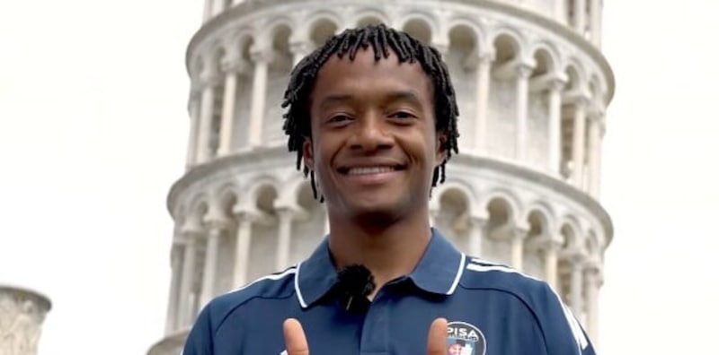 Cuadrado è il nuovo esterno di Gilardino: ufficiale l'arrivo al Pisa 2 Cuadrado è il nuovo esterno di Gilardino: ufficiale l'arrivo al Pisa