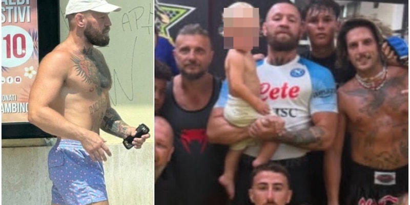 Conor McGregor con la maglia del Napoli e la musica di Nino D'Angelo: social in tilt 2 Conor McGregor con la maglia del Napoli e la musica di Nino D'Angelo: social in tilt