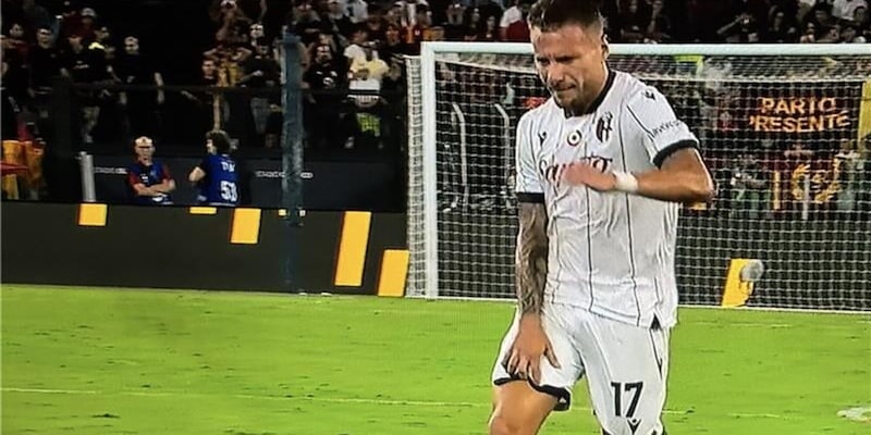 Immobile, subito crac! Il Bologna perde il centravanti dopo mezz'ora con la Roma 1 Immobile, subito crac! Il Bologna perde il centravanti dopo mezz'ora con la Roma