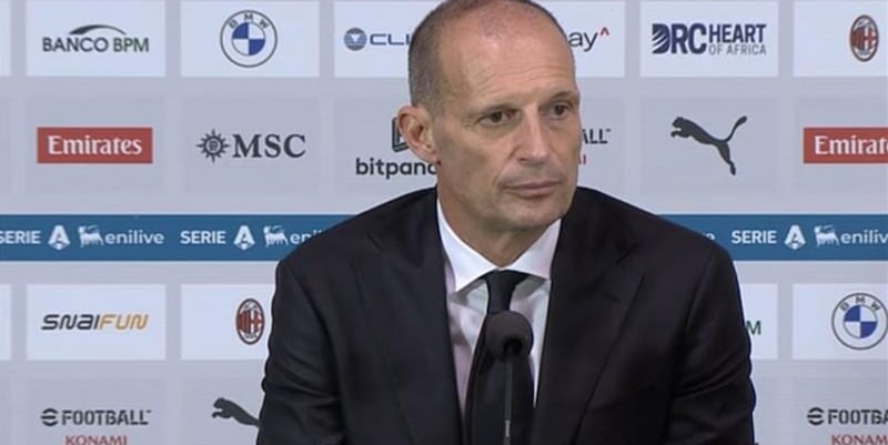 "Milan, non senti il pericolo!": rabbia Allegri in conferenza, "Così possiamo perdere con tutte" 1 "Milan, non senti il pericolo!": rabbia Allegri in conferenza, "Così possiamo perdere con tutte"