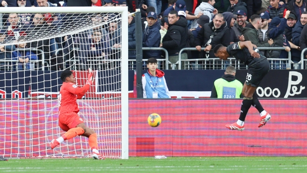 Cagliari capitale d’Europa del gioco aereo: 11 gol realizzati di testa 1 Cagliari capitale d’Europa del gioco aereo: 11 gol realizzati di testa