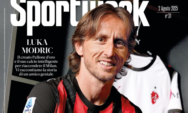 Dall'arrivo di Modric al ritorno di Dzeko: tutto sul nuovo numero di Sportweek 1 Dall'arrivo di Modric al ritorno di Dzeko: tutto sul nuovo numero di Sportweek