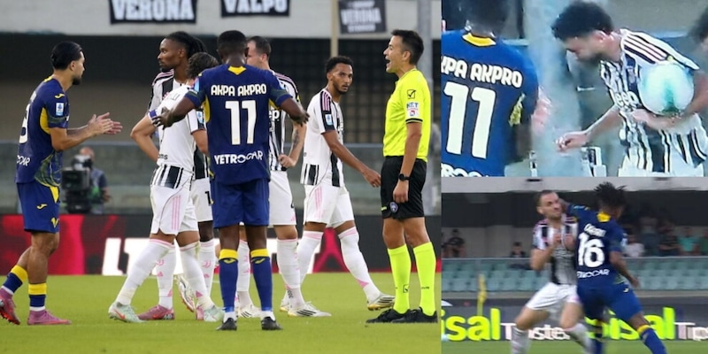 La moviola di Verona-Juve: Rapuano stecca. Peggio Aureliano su rigore e rosso 3 La moviola di Verona-Juve: Rapuano stecca. Peggio Aureliano su rigore e rosso