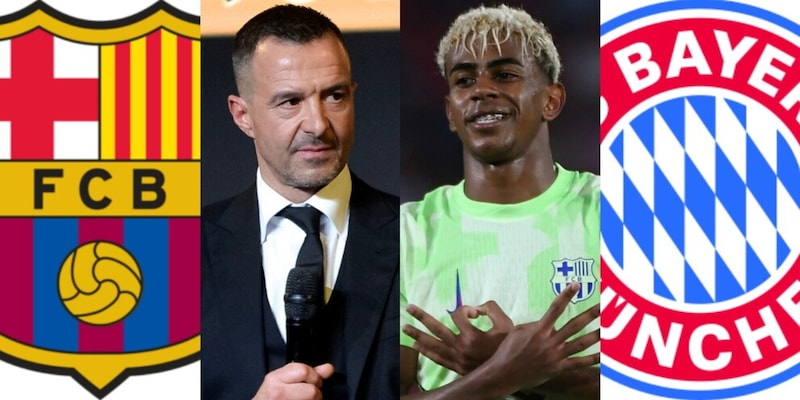 Yamal-Bayern, retroscena mercato: l'ex Juve in Spagna, poi l'intervento di Mendes...