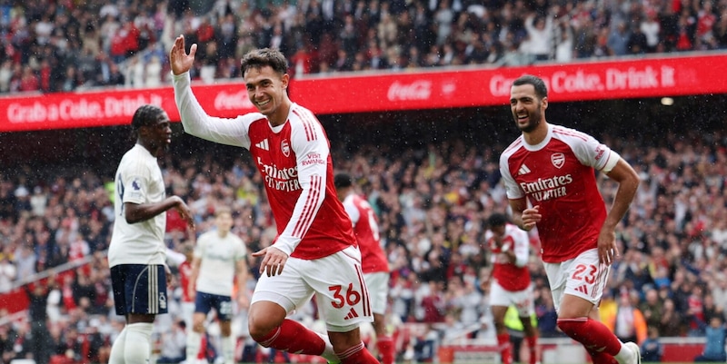 Tris Arsenal sul Nottingham: Savona debutta, sbaglia e Douglas Luiz guarda