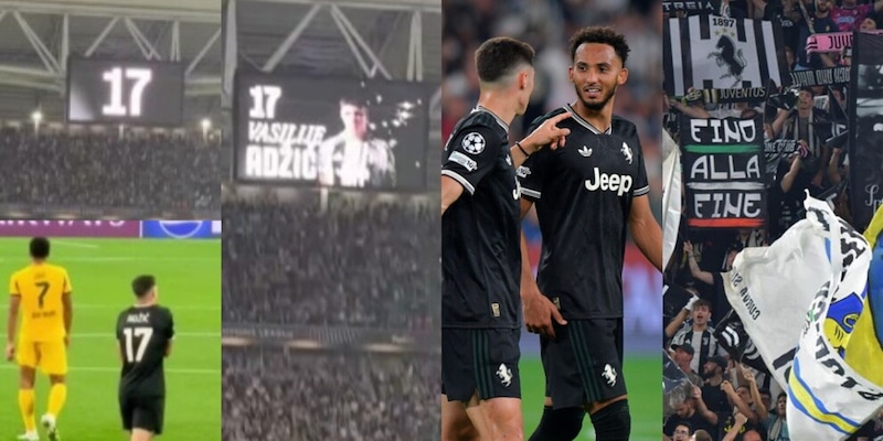 Juve-Dortmund, il gol è di Adzic! Il 4-4 è suo per tutto lo Stadium, un errore...Champions 1 Juve-Dortmund, il gol è di Adzic! Il 4-4 è suo per tutto lo Stadium, un errore...Champions