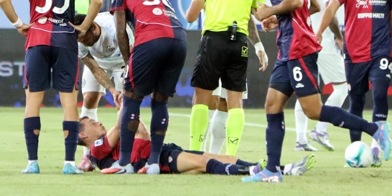 Infortunio Belotti, lesione del crociato: il Cagliari lo perde per mesi. Il comunicato ufficiale