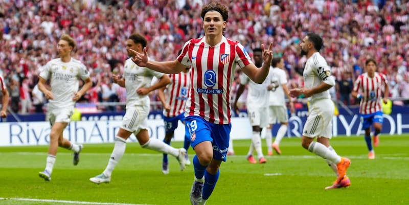 Manita al Real, Madrid &egrave; dell'Atletico! Super Alvarez, primo ko per Xabi Alonso