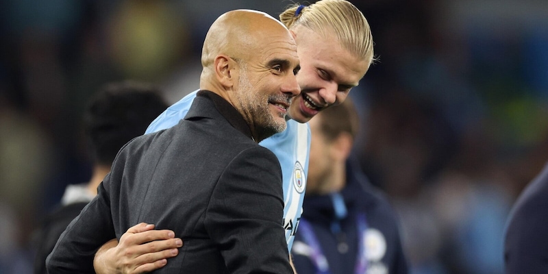 "Haaland può diventare il migliore della storia in Champions": Guardiola senza limiti. E su Conte... 1 "Haaland può diventare il migliore della storia in Champions": Guardiola senza limiti. E su Conte...