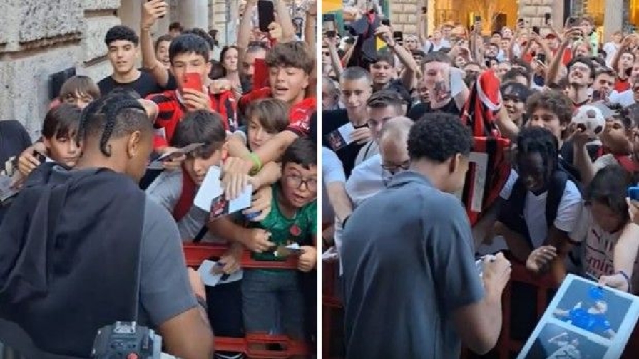 Milan, Nkuku e Odogu si presentano ai tifosi: che accoglienza! 4 Milan, Nkuku e Odogu si presentano ai tifosi: che accoglienza!