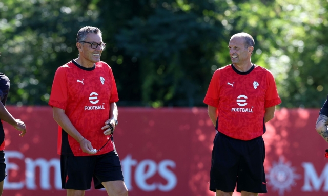 Allegri in tribuna? Milan sereno: c'è Landucci, mister 70% di vittorie 2 Allegri in tribuna? Milan sereno: c'è Landucci, mister 70% di vittorie